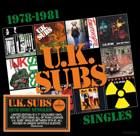 Uk Subs: 1978-1981 Singles (Coloured) [Winyl]