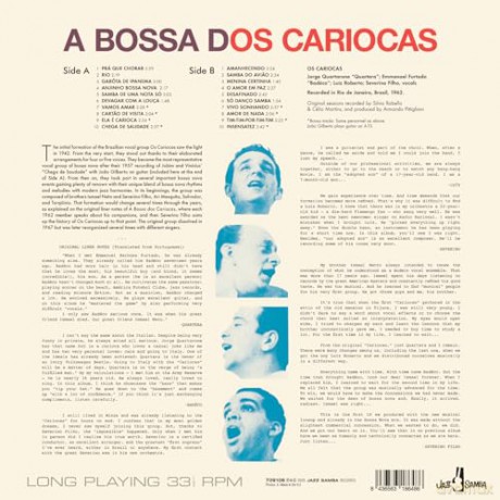 Os Cariocas: A Bossa Dos Cariocas (+8 Bonus Tracks) (Limited) [Winyl]