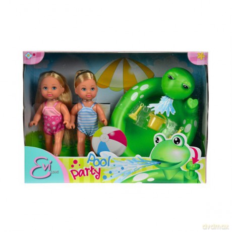 Evi Dwie Laleczki Na Basenie [ZABAWKA]