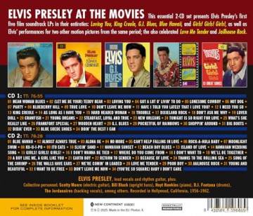 Elvis Presley: At The Movies 1956-1962 Film Soundtrack Collection [CD]