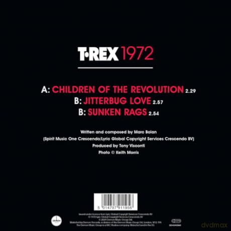 T. Rex: Children Of The Revolution / Jitterbug Love / Sunken Rags (Picture) [Winyl]