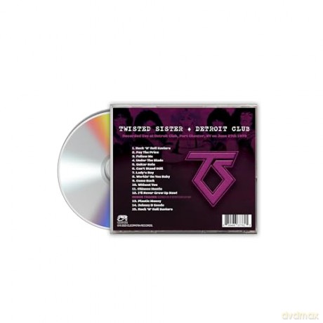 Twisted Sister: Detroit Club 1979 [CD]