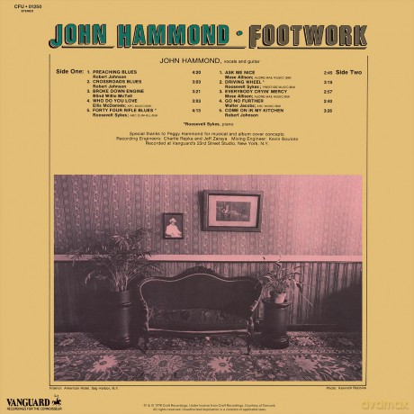 John Hammond: Footwork (Blue/Green) [Winyl]