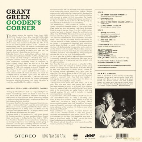 Grant Green: Goodens Corner (Limited) (+1 Bonus Track) [Winyl]