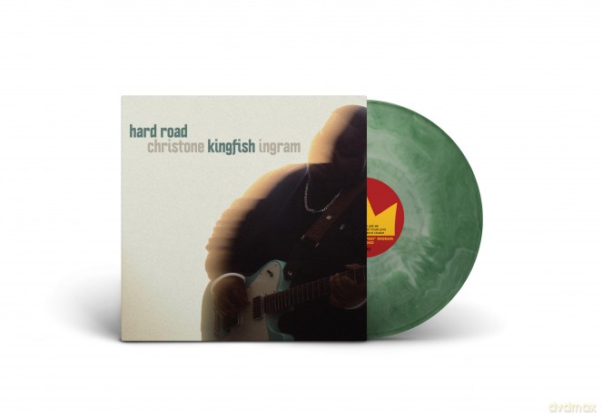 Christone Kingfish Ingram: Hard Road (Green/White Splash) [Winyl]