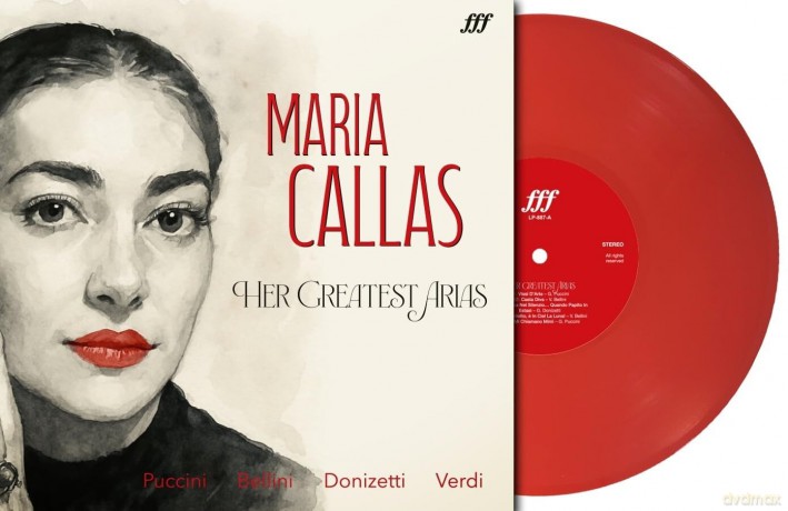 Maria Callas: Her Greatest Arias (Transparent Red) [Winyl]