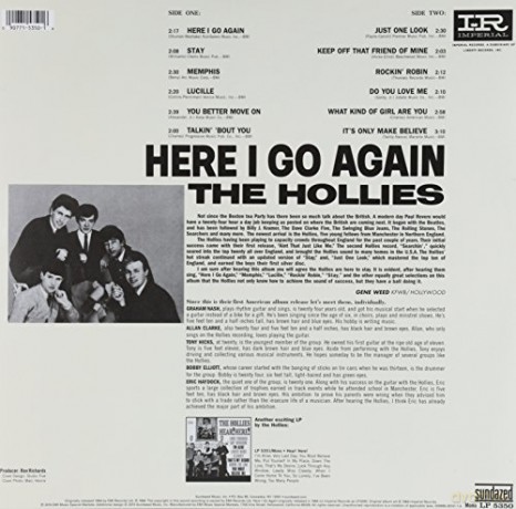 Hollies: Here I Go Again [Winyl]