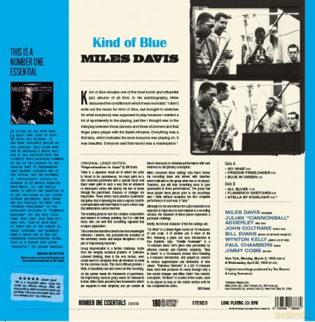 Miles Davis: Kind Of Blue (+1 Bonus Track) (Limited) [Winyl]