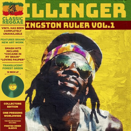 Dillinger: Kingston Ruler Vol. 1 (Green) [Winyl]