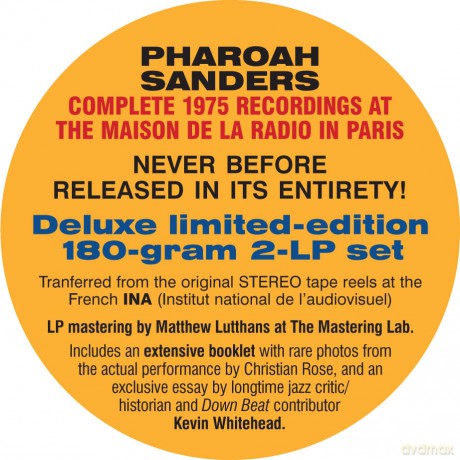 Pharoah Sanders: Love Is Here - The Complete Paris 1975 Ortf Recordings [Winyl]