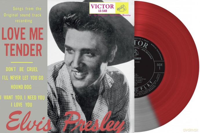 Elvis Presley: Love Me Tender (Japan) (Half/Half Red/Silver Half/Half) [Winyl]