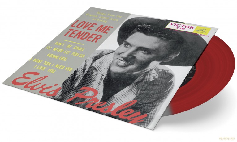 Elvis Presley: Love Me Tender (Japan) (Half/Half Red/Silver Half/Half) [Winyl]