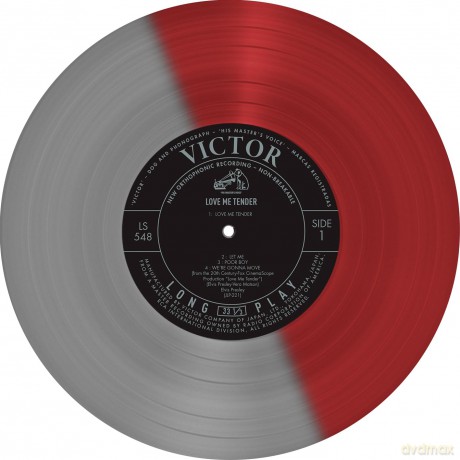 Elvis Presley: Love Me Tender (Japan) (Half/Half Red/Silver Half/Half) [Winyl]