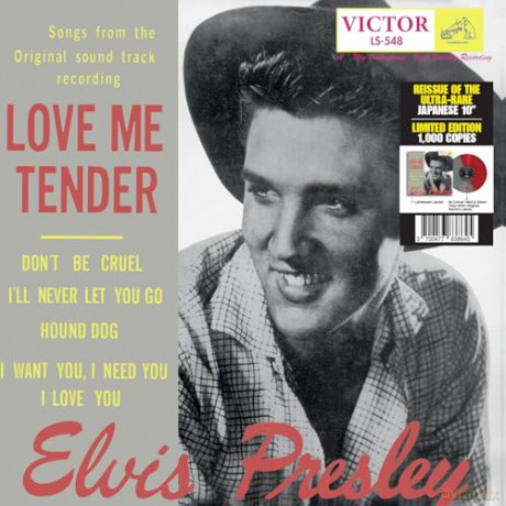 Elvis Presley: Love Me Tender (Japan) (Half/Half Red/Silver Half/Half) [Winyl]