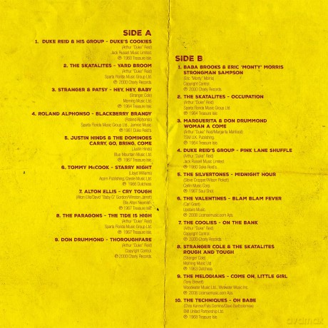 Rock Steady (Classics From Treasure Isle) Vol. 1 (Yellow) [Winyl]