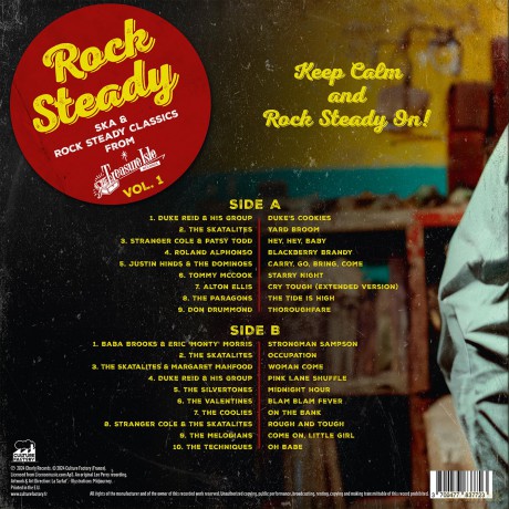 Rock Steady (Classics From Treasure Isle) Vol. 1 (Yellow) [Winyl]