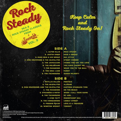 Rock Steady (Classics From Treasure Isle) Vol. 2 (Red) [Winyl]