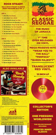 Rock Steady (Classics From Treasure Isle) Vol. 2 (Red) [Winyl]