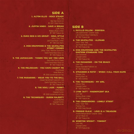 Rock Steady (Classics From Treasure Isle) Vol. 2 (Red) [Winyl]