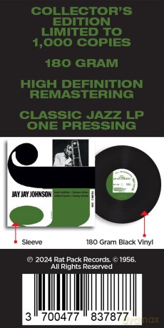 Jay Jay Johnson: The Eminent Jay Jay Johnson Volume 2 [Winyl]