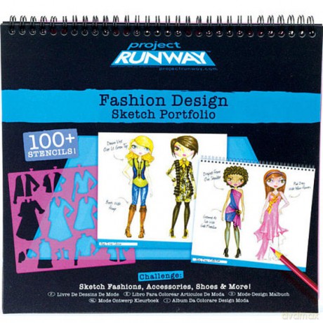 Fashion Angels Szkicownik Runway Compact [KSIĄŻKA]