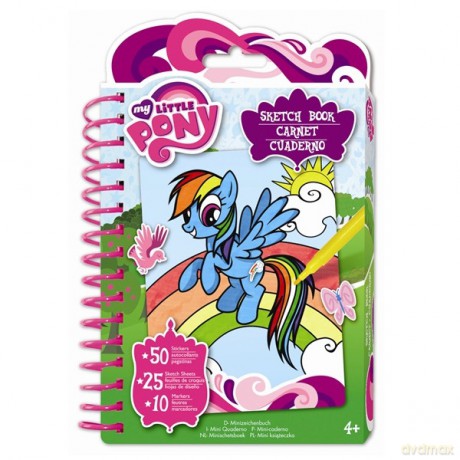 Fashion My LIttle Pony Szkicownik Mini [KSIĄŻKA]