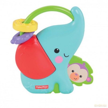 Fisher Price Grzechotka Słonik [ZABAWKA]