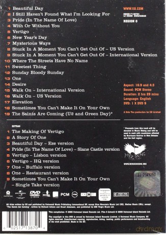 U2: 18 Videos [DVD]