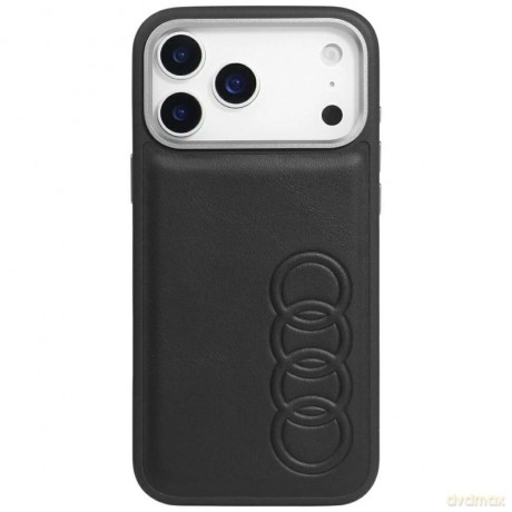Etui Audi TT Synthetic Leather MagSafe do iPhone 17 Pro - czarne