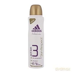 Adidas Action 3 Skin Respect Women Dezodorant 150 ml spray - antyperspirant [KOSMETYKI]