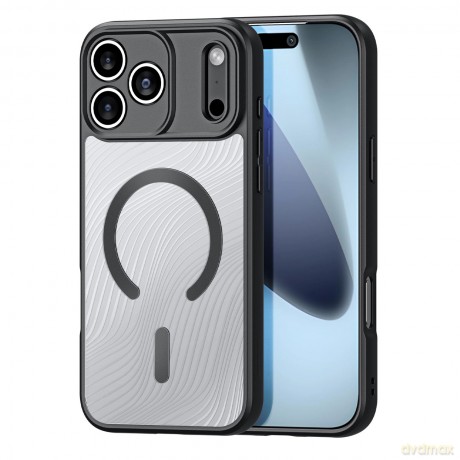 Etui Dux Ducis AIMO Mag na iPhone 17 Pro Max kompatybilne z MagSafe - czarne