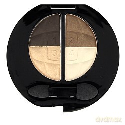 Astor Color Vision Eye Shadow Palette Cienie do powiek 6 g - 145 Smokey Brown [KOSMETYKI]