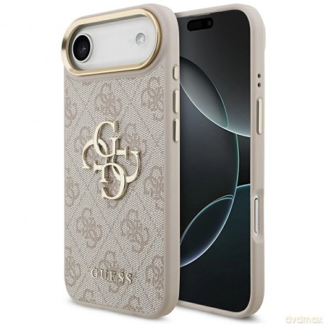Etui Guess 4G Big 4G Classic Logo na iPhone Air - różowo-złote