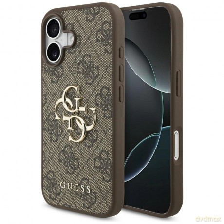 Etui Guess 4G Big Logo do iPhone 17 - brązowe