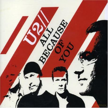 U2: All Because Of You -Single 2 Track [CD]