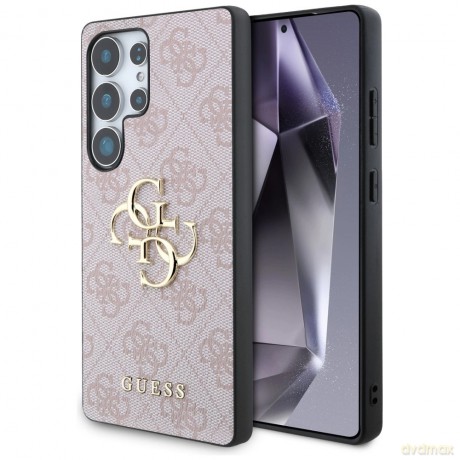 Etui Guess Big 4G Logo Classic Logo do Samsung Galaxy S25 Ultra różowy