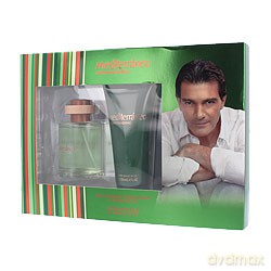 Banderas Mediterraneo Zestaw - woda toaletowa 100 ml spray + balsam po goleniu 100 ml (uszkodzone pudełko) [PERFUMY]