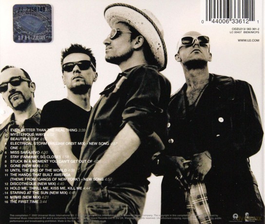 U2: The Best Of 1990-2000 [CD]
