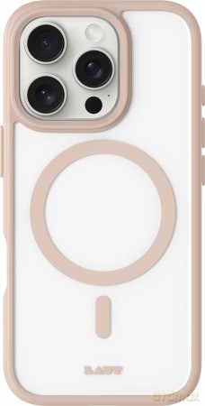 Etui Laut Huex Protect z MagSafe na iPhone 16 Pro Max - przezroczysto-beżowe