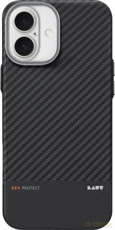 Etui LAUT Kev Protect na iPhone 16 - czarne