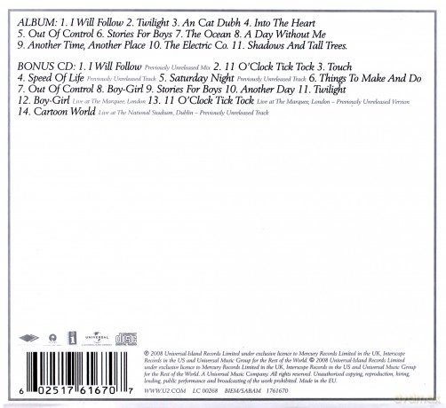 U2: Boy (Remastered Deluxe) [2CD]
