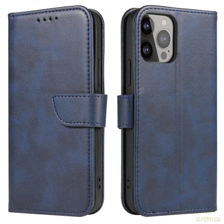 Etui Magnet Case z klapką na iPhone 16e - niebieskie