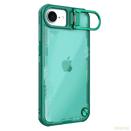 Etui Nillkin Iceblade Prop z podstawką na iPhone 16e - zielone