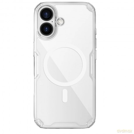 Etui Nillkin Nature TPU Pro Magnetic kompatybilne z MagSafe na iPhone 17 - przezroczyste