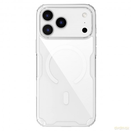 Etui Nillkin Nature TPU Pro Magnetic kompatybilne z MagSafe na iPhone 17 Pro Max - przezroczyste