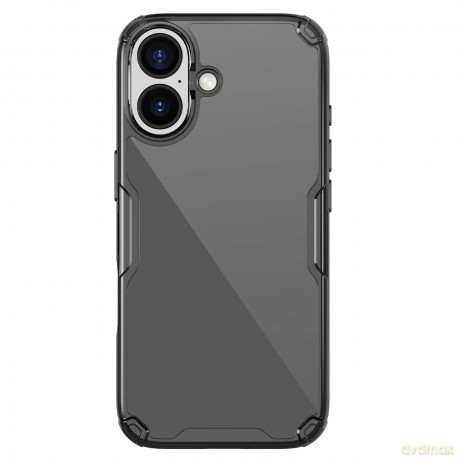 Etui Nillkin Nature TPU Pro na iPhone 17 - półprzezroczyste-czarne