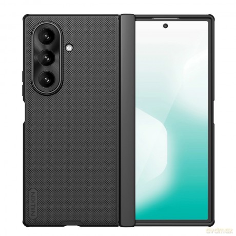Etui Nillkin Super Frosted Shield Fold Magnetic na Samsung Galaxy Z Fold 7 kompatybilne z MagSafe - czarne