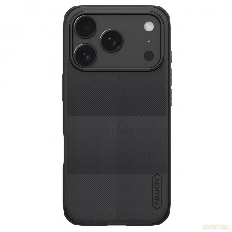 Etui Nillkin Super Frosted Shield Pro Magnetic kompatybilne z MagSafe na iPhone 17 Pro Max - czarne