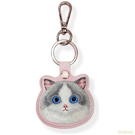 Etui Nimmy Big Eyed Pet 2.0 Cat na lokalizator - różowe
