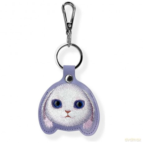 Etui Nimmy Big Eyed Pet 2.0 Rabbit na lokalizator - fioletowe